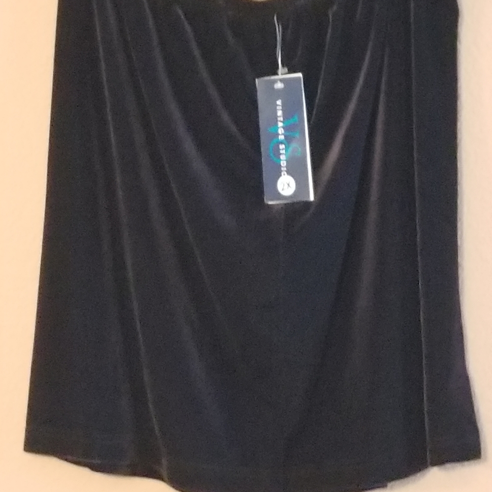 Black Velvet Skirt -NWT